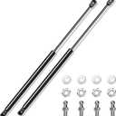 20" in 40 lbs 178N Gas Strut Spring Shock Lift Supports Compatible with RV Side Door Motorhome Camper Shell Rear Window Tonneau Trap Door TV Cabinet Bed Storage Boat Hatch Toolbox Lid, C1608316