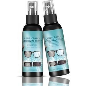 2PCS Eyeglass Scratch Remover For Lenses,Sunglasses And Glasses Scratch Remover,Eyeglass Cleaners Spray