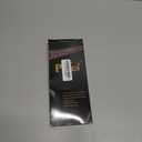 Pefei Tweezers Set - Professional Stainless Steel Tweezers for Eyebrows - Great Precision for Facial Hair, Splinter and Ingrown Hair Removal (Black)