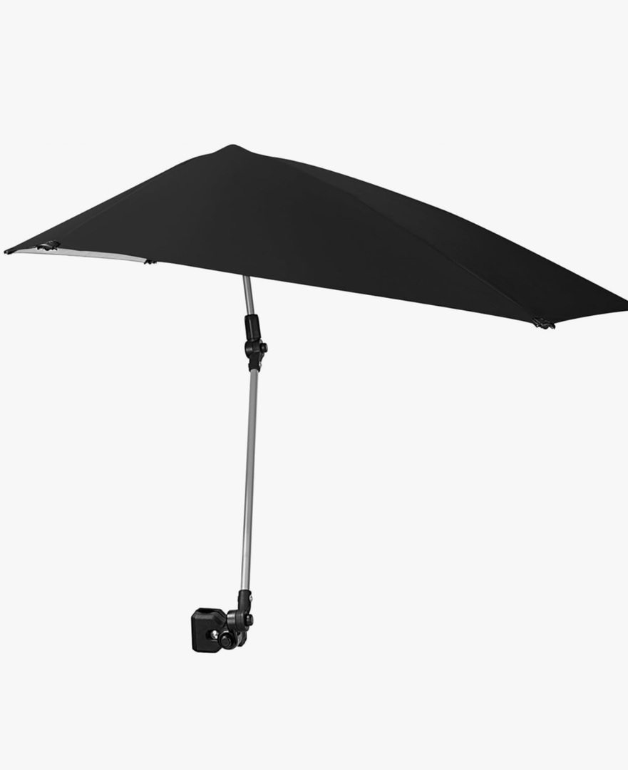 Sport-Brella Versa-Brella SPF 50+ Adjustable Umbrella with Universal Clamp, Reg Sport-Brella Versa-Brella SPF 50+ Adjustable Umbrella with Universal Clamp, Reg