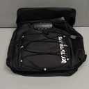 Lunch Bag with Combination Lock, Lunch Box for Men Women, Adjustable Shoulder Strap & Leakproof Soft Cooler for Commute, Travel & Gym (Black)