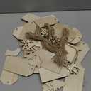 Blulu 90 Pieces Blank Wooden Gift Tags with Holes and Twine, Unfinished Christmas Craft Hanging Ornaments to Paint Slice Wood Tags for Xmas Tree Decorations