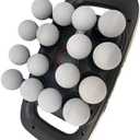 Square Bracket's Certified & Professional Massage Gun, 16 Heads, 3 Modes, 30 Intensity Levels, 2000mAh Battery, Ultra-Quiet & Lightweight, Deep Tissue Recovery