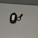 for Ford Key Fob Cover Leather Key Case Holder Keychain Compatible with Bronco F150 Explorer Mustang Escape Mach E F250 Truck King Ranch Expedition Accessories -Black