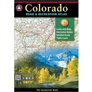 Colorado Road & Recreation Atlas, Paperback