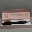 Plus 2.0 Hair Dryer Brush Blow Dryer Brush in One, 2'' Oval Brush Head Hot Air Brush Styler & Volumizer with Ionic Technology, NTC Smart Temp Control for Smooth, Frizz-Free, Shiny Hair (Black)