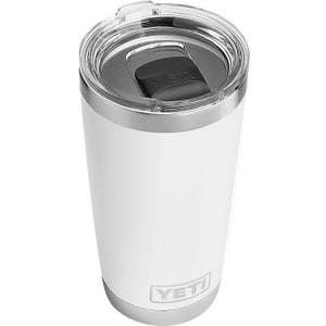 YETI Rambler 20 oz Stainless Steel Vacuum Insulated Tumbler w/MagSlider Lid (1 Count (Pack of 1))
