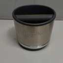 Breville BEA502BSS Knock Box 20 Espresso Machine Accessory, 20 Puck Capacity, Brushed Stainless Steel