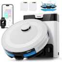 Lefant M2 Pro Robot Vacuum and Mop, 5500Pa Self-Emptying LiDAR Vacuum | Robotic Vacuum & Mop with LiDAR Navigation, PSD Obstacle Avoidance, Multi-Floor Mapping, 140min Battery, WiFi/Alexa