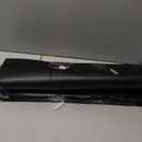 Silver Sport 2 Wheelchair Back cushion 16 inch,Wheelchair replacement bacy,Vinyl Back Upholstery 16x18,Embossed,Replacement parts, With Hardware,STDS3J4606.Suitable for K1/K2 wheelchairs(1Ea,Black)