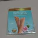 Moisturizing Socks (Up to Size 8.5)  Self Care Gifts for Mom - Infused with Vitamin E & JoJoba Oil - Gel Silicone Aloe Foot Care Socks - Mothers Day Spa Gifts for Women