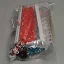 31Pcs Christmas Elf Fairy Door Kit - Miniature Accessories Garden Wooden Decorations Craft Set(Red)