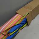 Blissun 7.2' Beach Umbrella with Sand Anchor, Outdoor Portable Beach Umbrella for Sand with Tilt Pole, Carry Bag, Air Vent