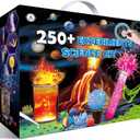 UNGLINGA 250+ Science Experiments Kits for Kids, Boys Girls Toys Birthday Gifts Ideas, Chemistry Set, S.T.E.M Educational Project, Volcano Scientist Kit