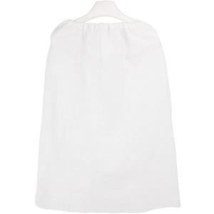 6 Pcs Spa Wraps Non Woven Towel Bathrobe, Shower Skirts Sweat Steaming Bathrobe for Salon Beauty Sweat Steaming(White)