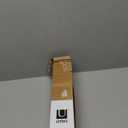 Curtain Rods for Window 32 to 78, Black 5/8 inch Splicing Single Window Curtain Rod Set with Brackets