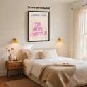 Ripiyome Pink Vintage Library Wall Art One More Chapter Quote Book Poster Trendy Bookish Decor Posters Retro Library Canvas Print for book lover Reading Nook Bedroom Wall Decor 12x16inch Unframed