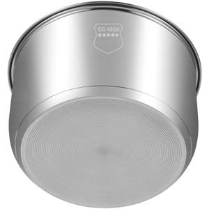 5.5-Cup (3L) 316 Stainless Steel Inner Pot Compatible with Tiger JAZ-A10U  Nonstick Rice Cooker Bowl Insert, Durable & Dishwasher Safe