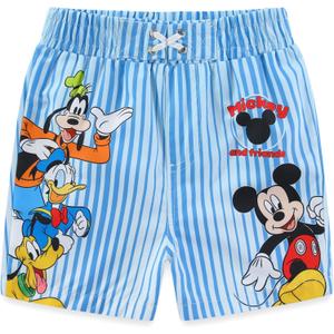 Disney Mickey Mouse Donald Duck Goofy Pluto Boys UPF 50+ Swim Trunks Shorts Bathing Suit for Toddler and Big Kids Size 6