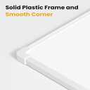 Small Dry Erase Board for Wall, 16" x 12" Double-sided Hanging Whiteboard, Dry Erase White Board with 4 Markers, 4 Magnets and 3 Mini Sticky Notes, Portable Whiteboard for Home, Office, School