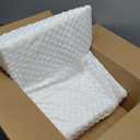 Wedge Pillow for Kids,Memory Foam for Back,Legs & Knees, Relaxation and Comfort, Soft and Breathable, Dot Texture Pillow for Reading Watching TV Gaming Sleeping, Fit for Sofa Floor Room (White)