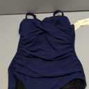 Profile by Gottex Women's Tutti Frutti D-Cup One Piece (Navy, 12D US)