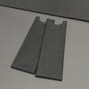 Kitchen Sink Splash Guard  Stone Diatomite Faucet Drying Matt, Modern Kitchen Sink Accessories for Countertop (Dark Grey, 23.6"x3.9")