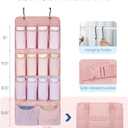 BAGSMART Hanging Compression Packing Cubes 6 Set Cruise Travel Essentials | 3-Fold Space Saving Hanging Shelves, Closet Organizers & Storage, Compressible Suitcase Organizer Bags, Machine Washable Cube