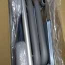 Raised Toilet Seat with Handles, HSA 400LB Adjustable Width and Height Elevated Toilet Seat Riser for Seniors with Cozy Padded Armrests Handles Paper Holder Bedside Commode for Elderly, Silver (20.8"-22.4")