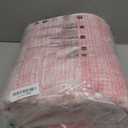 Wonnitar Pink Washable 4x6 Rug, Modern Ombre Rugs for Girls Bedroom, Soft Non-Slip Nursery Area Rug, Contemporary Non-Shed Kids Room Low Pile Throw Carpet for Dorm Playroom Living Room (Pink, 4'x6')