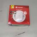 Kidde Smoke Detector, 10-Year Battery Powered, with LED Status Lights, 85 dB Alarm, 5-inches, 20SD10, 1 Pack
