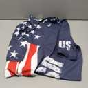 Funny Couple Golf Shirts,Matching Hawaiian Golf Shirt for Couple,Moisture Wicking Couple Polo Shirt for Men Women (XX-Large, Usa Flag)