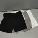 Custoneei 3 Pack Girls Bike Shorts, 3-Color, 9-10 Years