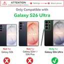 Varikke for Samsung Galaxy S26 Ultra Case, Liquid Silicone Upgrade [Camera Protection] [Anti-Scratch Microfiber Lining] Slim Soft Touch Gel Rubber Shockproof Phone Case 6.9", Burgundy
