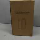 VenzBlomia Upgraded Motion Sensor LED Outdoor Lights, 2 Pack 16” Black LED Dusk to Dawn Outdoor Light Fixtures, Modern Outside Sconce Lanterns with Rippled Glass, Waterproof Exterior Garage Lamps