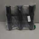 Wall Mounted Fishing Rod Holders Tubes Links Fishing Rod Holder Rack Rests (3-pole-black)