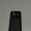 SSLOTSCASE for iPhone 15 Pro Case with Card Holder & Stand, Dark Black