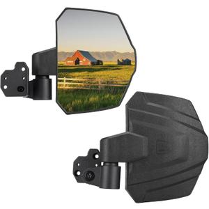 KEMIMOTO UTV Side Mirrors, Compatible with Can-Am Defender HD5 HD7 HD8 HD9 HD10 and MAX Models, OE Replace 715002459