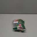 Christmas Tree Skirt Soft and Funny Red Green Trimmed Christmas Tree Collar Farmhouse Xmas Holiday Decoration 48 Inch (Green)