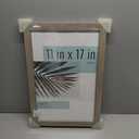 MCS Studio Gallery 11x17 Picture Frame Gray Woodgrain Engineered Wood, Rectangle Photo Frame for Photos, Posters & Art Prints (1-Pack)