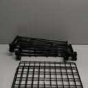 Under Bed Storage with Wheels, 360 Rotating, No-Assembly Underbed Storage Containers, 2PACK (Black)