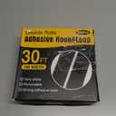 Navona 30Ft x 1 Inch Hook and Loop Strips with Adhesive  2 Rolls Heavy Duty Hook and Loop Tape with Backing for Home, Office, School, and Crafting Projects, Black