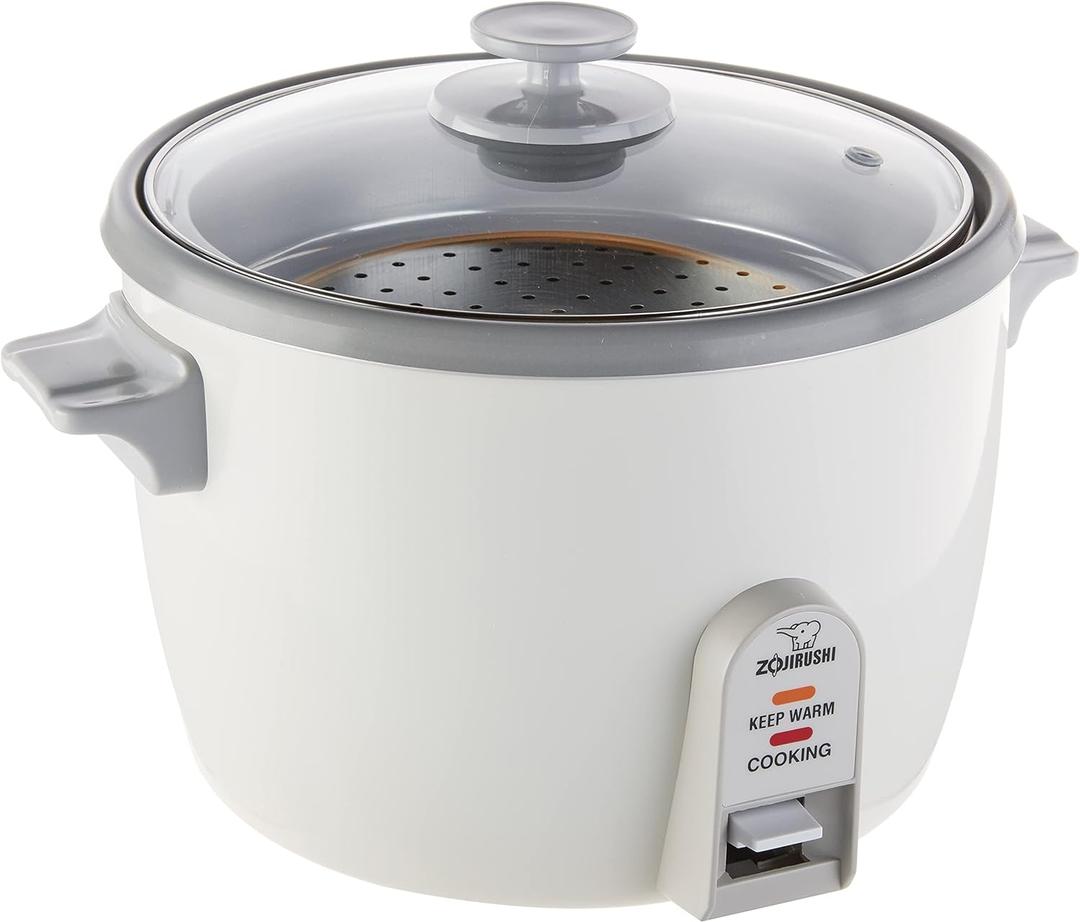 Zojirushi NHS-18 10-Cup (Uncooked) Rice Cooker,White