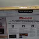 16" Small Electric Fireplace Heater - Desk Space Heater with Realistic Led 3D Flames, Freestanding Fire Places Electric Fireplace Heater for Indoor Use, 750 | 1500w, Overheating Protection