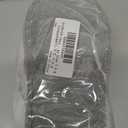 SHIBEVER Women's Slippers Fuzzy Open Toe Slip On Indoor House Shoes Comfy Bedroom Women Slippers (7.5-8, 71 Gray)