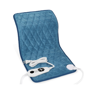 Deepsoon Heating Pad,Electric Heating Pads for Back,Neck,Abdomen,Moist Heating Pad for Shoulder,Knee,Arms,Legs,Dry/Moist Heat & Auto Shut Off,Christmas Gifts for Men and Women,Blue,24x12 Inch