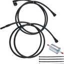 Fuel Line Replacement Kit FL-GM16D NFR0012 FL-GM56C GM56B,Nylon Fuel Line Repair Kit Compatible with Chevy S10 GMC Sonoma 1997-2005