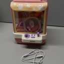 Claw Machine for Kids, Mini Vending Machine with Music, Prize Dispenser Toys for Girls and Boys, Electronic Claw Game Machine for Party Birthdays, Includes 35 Mini Toys (Small)