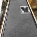 Upgrade Version Room Partition and Divider, Freestanding Rolling Dividers with Wheels,Office Privacy Screen Divider Wall,Classroom Felt Dividers,6'L* 6'7"H,3 Panel,Dark Grey