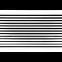 HVAC Premium 12" X 6" Aluminum Return Grille - Easy Air Flow - Linear Bar Grilles [Outer Dimensions: 13.875w X 7.875"h]